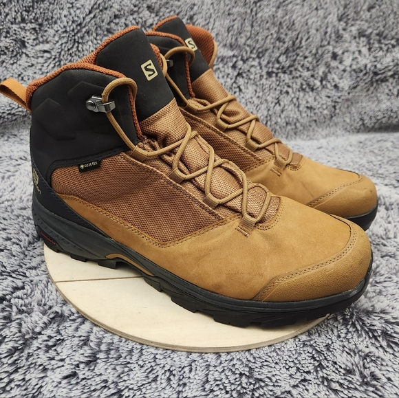 Salomon Other - Salomon Outward Gore-Tex Waterproof Hiking Boots Brown Men's Size 10